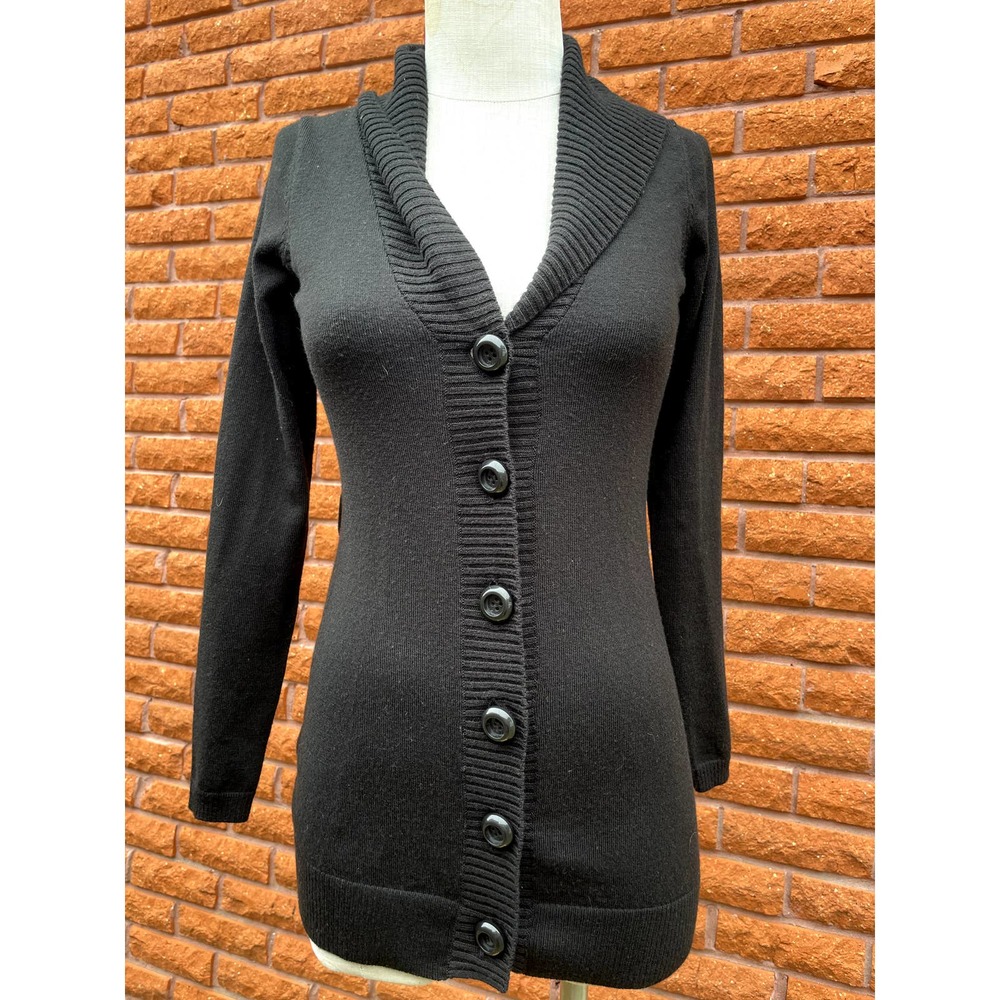 Black Ann Taylor sweater women's petite large